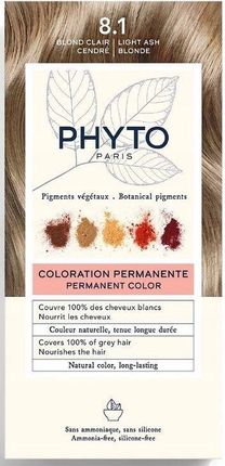 Phyto Farba 8.1 Lekki popielaty blond