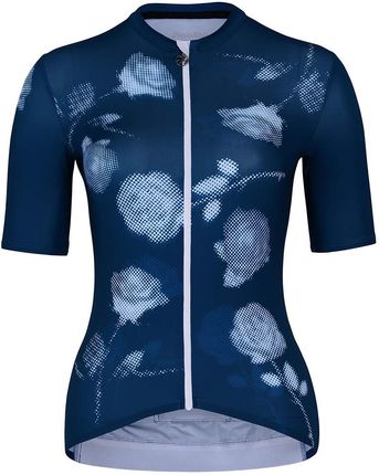 HOLOKOLO Koszulka kolarska z krótkim rękawem - CHARMING ELITE LADY - jasnoniebieski/niebieski M