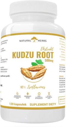 Natural Herbs Kudzu Root Ekstrakt 500mg 120kaps