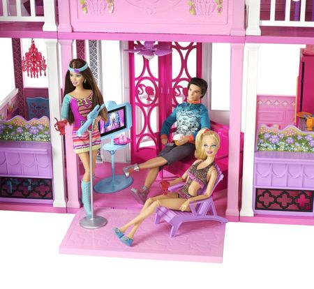 Barbie Dom Marze W3141 Ceny i opinie Ceneo.pl