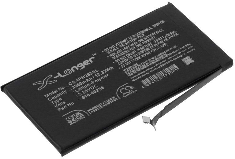 iPhone 13 Mini, Sostituzione Batteria High Capacity compatibile con IOS iPhone 13 Mini, Sostituzione Batteria High Capacity compatibile con IOS