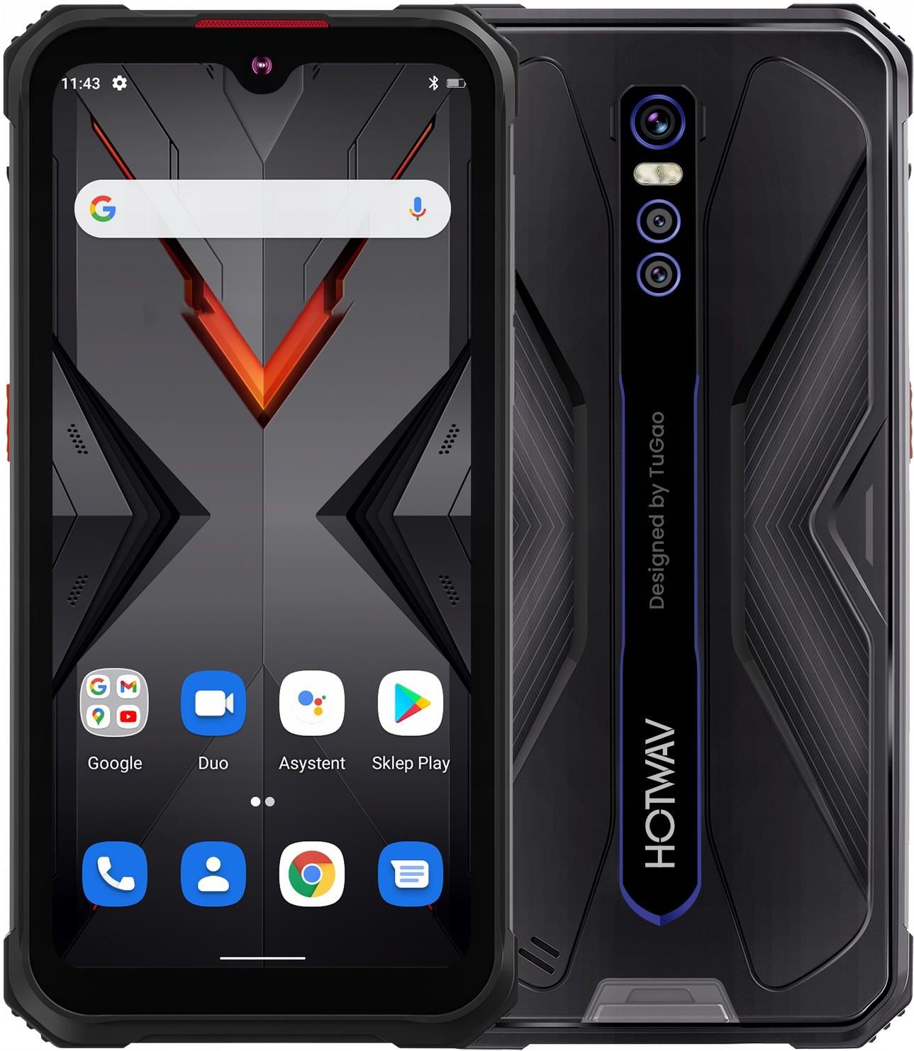 Hotwav Cyber 9 Pro 8/128GB Niebieski - Cena, opinie na Ceneo.pl