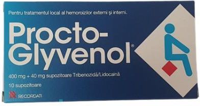 Inpharm Procto-Glyvenol 10 czopków