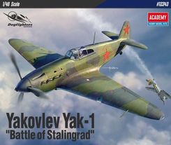 Academy Model Plastikowy Yakovlev Yak-1 Battle Of The Stalingrad