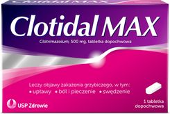 Zdjęcie Clotidal Max 500mg 1tabl. Dopochwowa (5909991460907) - Bytów