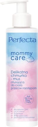 Perfecta Mommy Care Delikatna Chmurka Mus Otulająca Do Ciała Przeciw Rozstępom 195ml