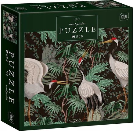 Interdruk Puzzle 500El. Premium Żurawie Ptaki