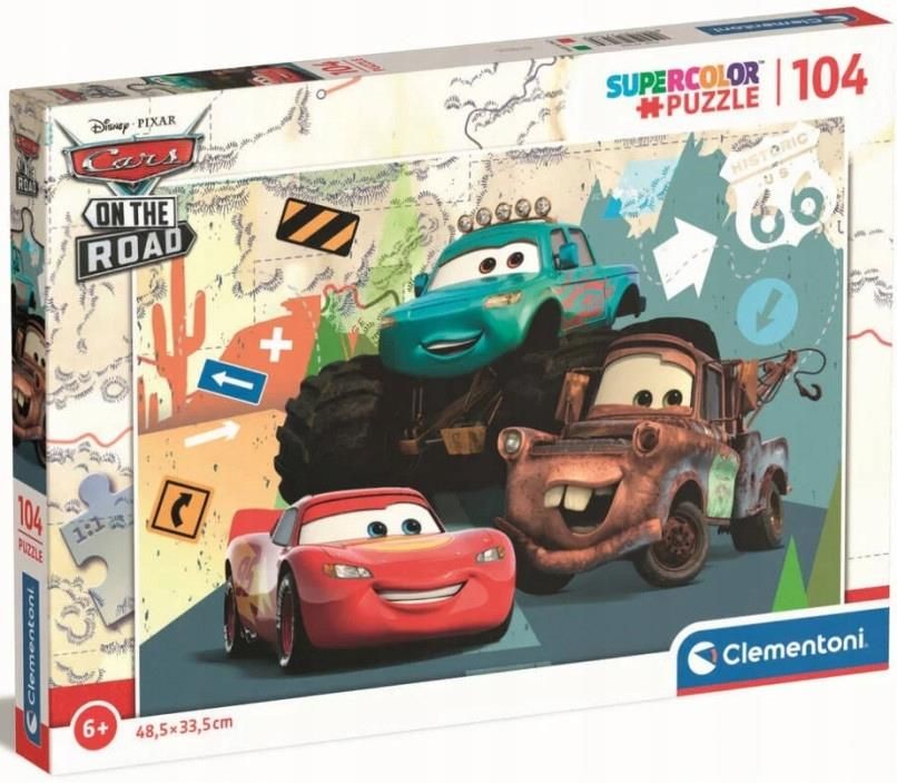 Clementoni Puzzle 104El. Disney Pixar Cars - Ceny i opinie - Ceneo.pl