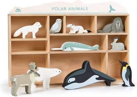 Tender Leaf Toys Drewniane Figurki Do Zabawy Zwierzęta Polarne