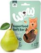WOW Superfood Soft Bar Pute mięso indyka z gruszką miękkie przysmaki dla psa 150g