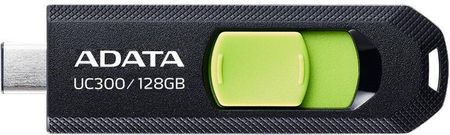 Adata Flashdrive Uc300 128GB Usb 3.2 Black&Green (ACHOUC300128GRBKGN)