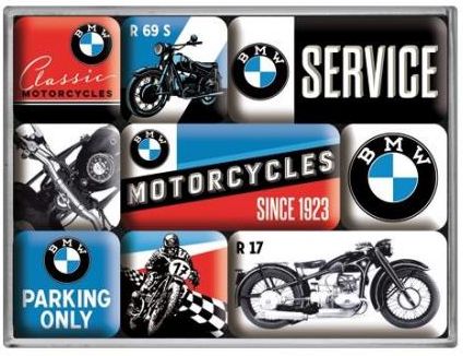 Magnesy (9 szt.) BMW Motorcycles 83077