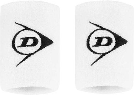 Dunlop Frotki Na Rękę Dla Dorosłych Wristband Short 2szt. Biały