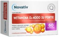 Medicinae Novativ Witamina D3 4000 Iu Forte 60Kaps.