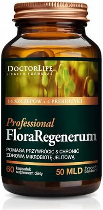 Doctor Life Flora Regenerum 14 Szczepów 60 Kaps