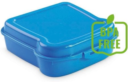 Upominkarnia Pudełko Śniadaniowe Kanapka 400Ml Niebieski
