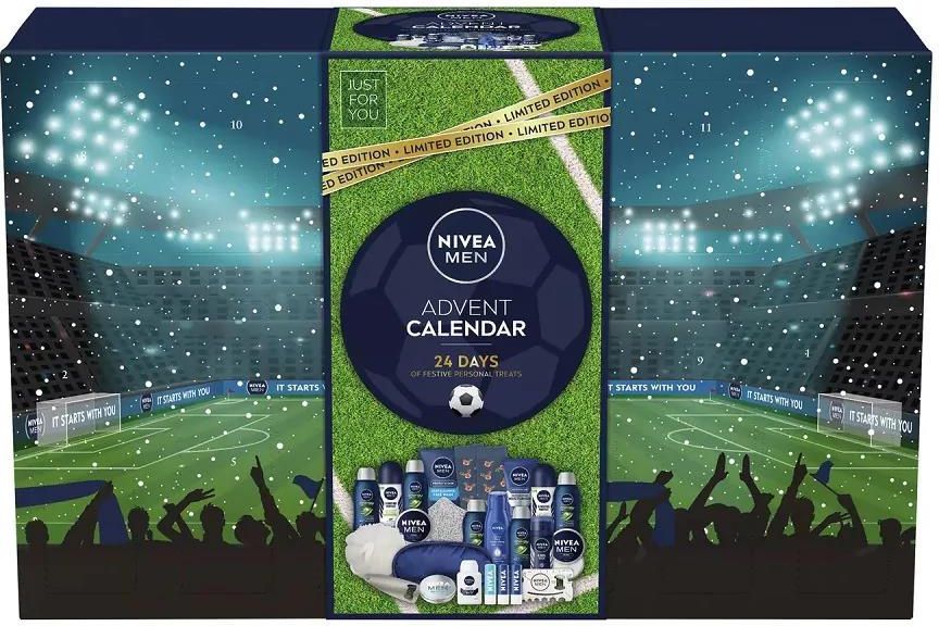 Zestaw Kosmetyk w Dla M czyzny Nivea Men Advent Calendar Kalendarz zestaw-kosmetyk-w-dla-m-czyzny-nivea-men-advent-calendar-kalendarz