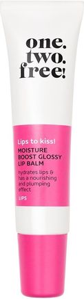 one.two.free! Moisture Boost Glossy Lip Balm balsam do ust 04 Naked Nude 13g