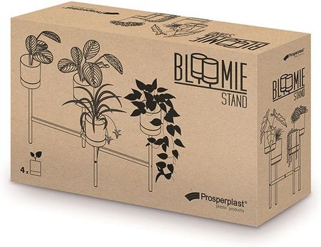 Kwietnik Metalowy Bloomie Stand Ikd4L 4X Doniczka - zdjęcie 4