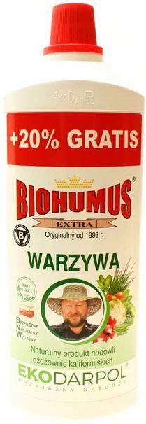 Nawóz Biohumus Extra Humus Do Warzyw Nawóz Eko 1l Ceny I Opinie Ceneopl 5283