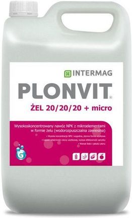 I/ Plonvit Żel 10l Npk 20/20/20 Intermag