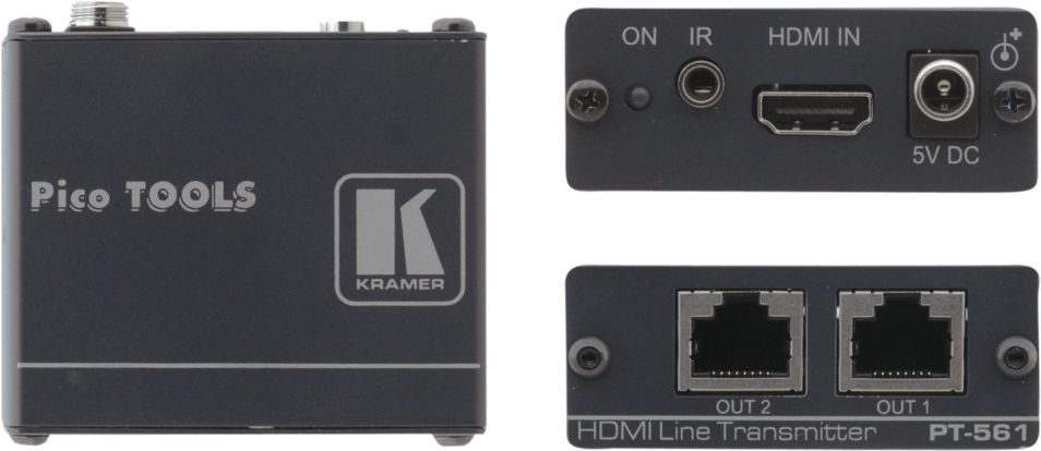 Kramer Nadajnik sygnału HDMI, IR do transmisji skrętką Kramer (PT-561 ...