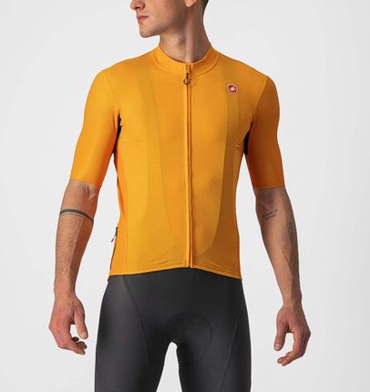 Castelli Koszulka Kolarska Endurance Elite Pomarańczowy 3Xl