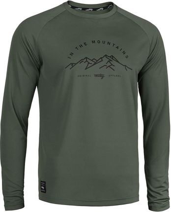 Rocday Letnia Koszulka Kolarska Z Długim Rękawem Mount Zielony Xl