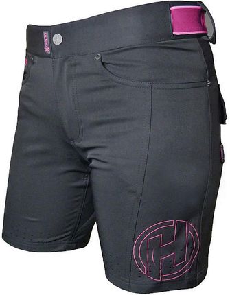 Haven Krótkie Spodnie Bez Szelek Amazon Lady Czarny/Różowy Xl