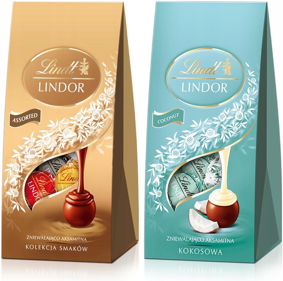 Lindt Zestaw Pralin Lindor Mix Smaków 100g X 2 Ceny I Opinie Ceneopl 3061