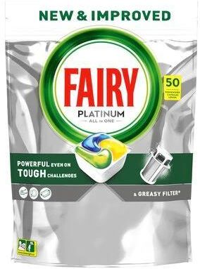 Fairy Platinum All In One Tabletki Do Zmywarki Lemon 50Szt.