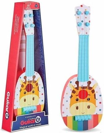 Frikolino Gitara Dla Dzieci 36Cm Ukulele Gra Instrument