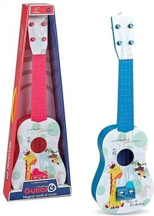 Frikolino Gitara Dla Dzieci Duża 55Cm Ukulele Gra Instrument