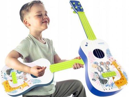Bigtoys Gitara Akustyczna Ukulele Zabawkowa Jak Prawdziwa Zielona