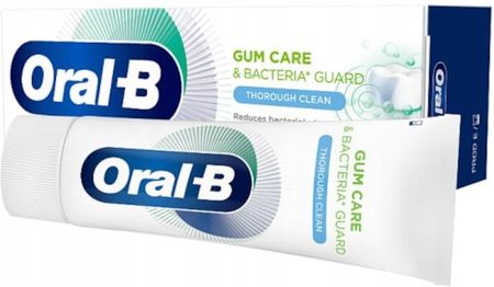 Oral B Pasta Do Zębów Gumcare & Bacteria Thorough Clean 75 Ml
