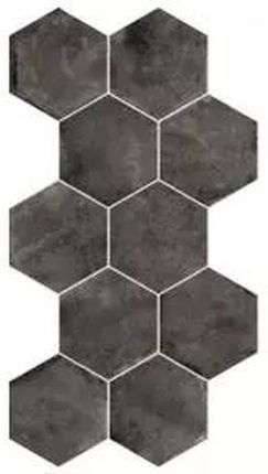 Urban hexagon dark 29,2x25,4