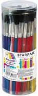 Zdjęcie Starpak Pędzle Szkolne Nr 7-12 Mix Kol 1Opakowanie - Poniec