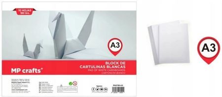Mp Blok Techniczny Biały A3 10 Kartek