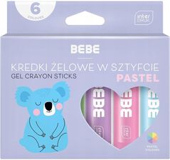 Zdjęcie Interdruk Kredki Żelowe Wsztyfcie Pastelowe 6Szt. - Kostrzyn nad Odrą