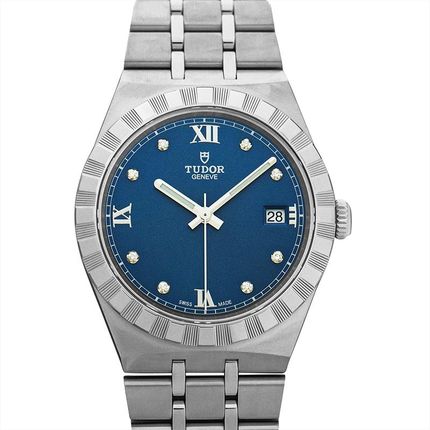 Tudor Royal Automatic Blue Dial Stainless Steel Unisex Watch 285000006 