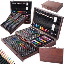 Zdjęcie Verk Group Zestaw Artystyczny Do Malowania Walizka Drewno 143 - Warszawa