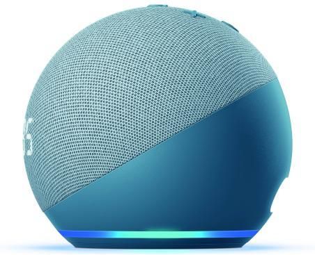 Echo Dot (4. generacji) | Inteligentny głośnik z zegarem i