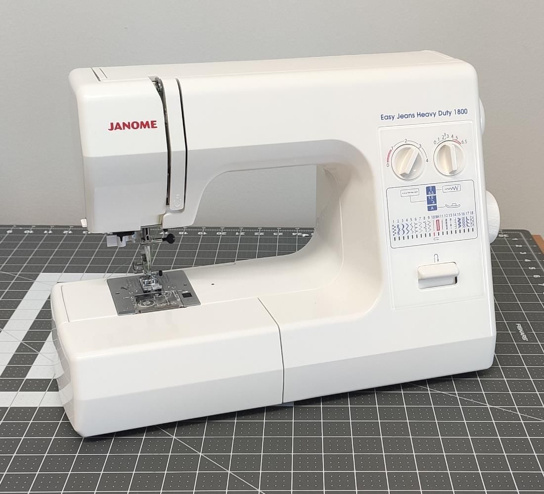 Produkt z Outletu Janome Maszyna Do Szycia Easy Jeans Hd1800 Ceny i