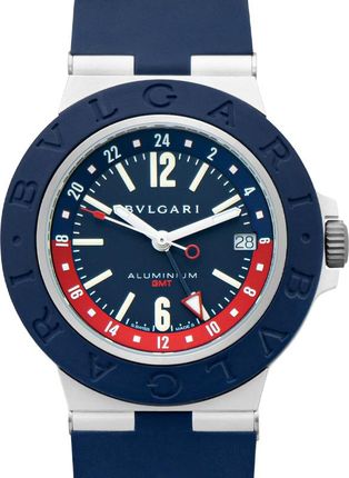 Bvlgari Automatic Blue Dial Aluminum 103554 