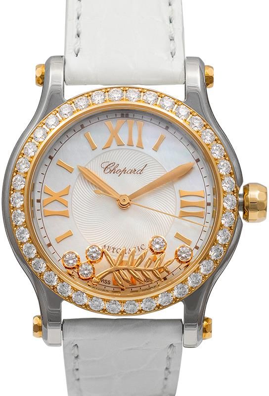 chopard white watch