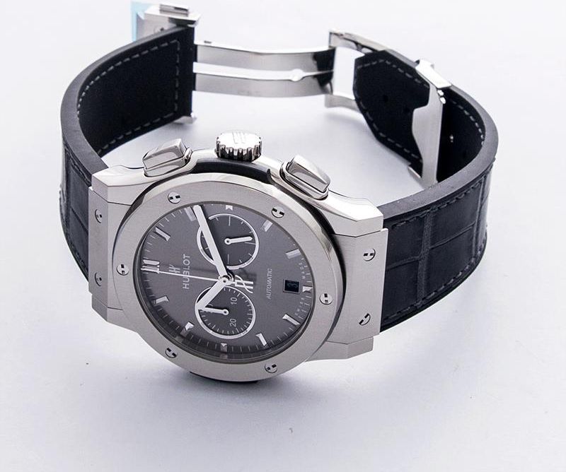 Hublot classic outlet fusion chronograph grey