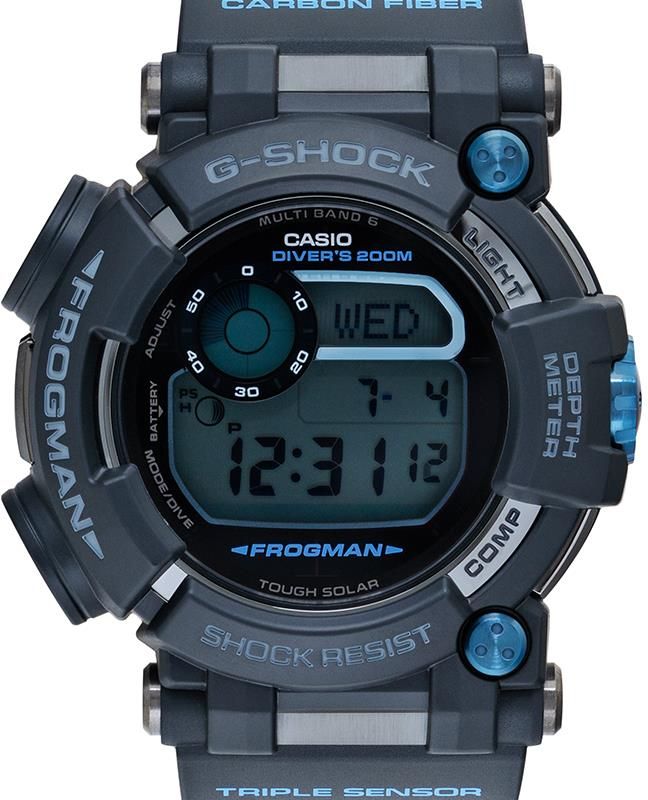 Casio GWF-1000-1JF G-Shock Frogman – Men’s Solar Multiband 6 Digital Watch, Japan Model New In Box