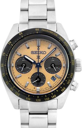 Seiko Prospex SOLAR Beige Dial Stainless Steel SSC817P1