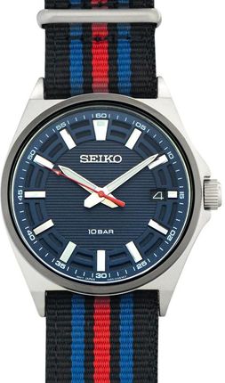 Seiko Essentials Quartz Blue Dial Stainless Steel SUR509P1