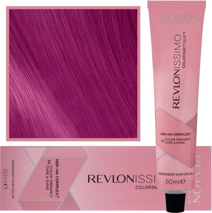 Revlon Revlonissimo Colorsmetique Kremowa Farba Do Włosów 500 | Fuksja 60 ml